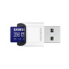 CARTE MEMOIRE SAMSUNG 256 Go MICRO SD PRO PLUS avec lecteur USB 