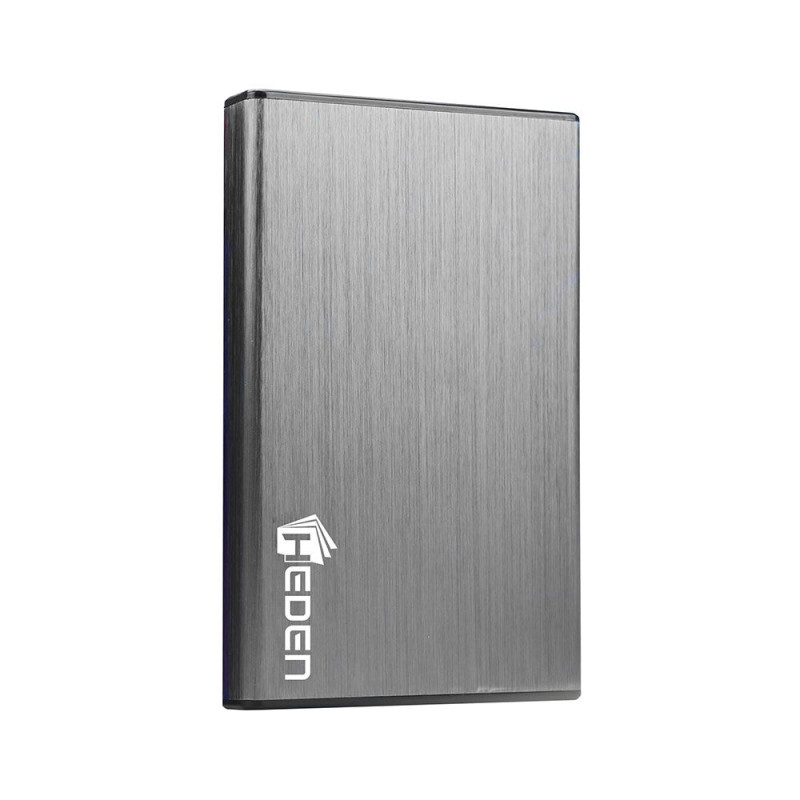 Boitier externe USB3 0 pour DD 2 5 aluminium brossé silver HED