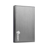 Boitier externe USB3 0 pour DD 2 5 aluminium brossé silver HED