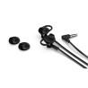 Ecouteurs HP 150 Noir Fourni avec un micro en ligne et un bouton