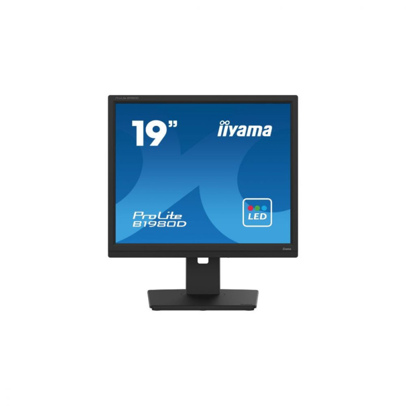 Ecran IIYAMA 19 Noir LED dalle TN 5 4 1280x1024 5ms 250 cd m²