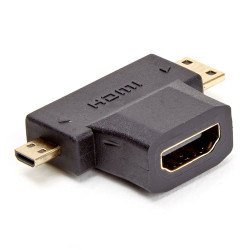 Adaptateur 2 en 1 HDMI port...