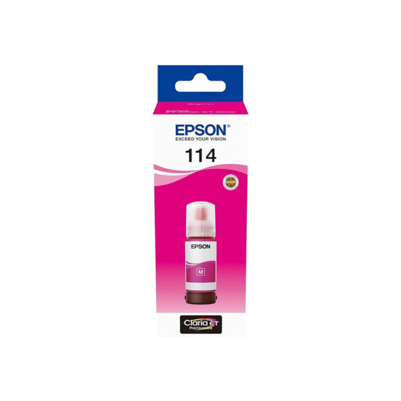EPSON Bouteille encre Ecotank 114 Magenta 70ml