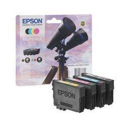 EPSON Multipack Jumelle 502 Encre N C M J 1x4 6ml 3x3 3ml