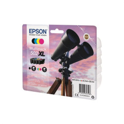 EPSON Multipack Jumelle 502XL Encre N C M J 1x9 2ml 3x6 4ml