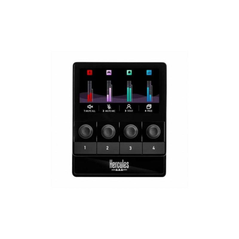 HERCULES Audio Controller STREAM 100 Pilotage simple et intuit