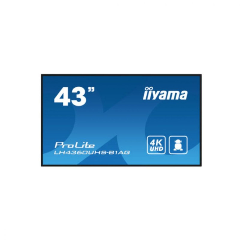 IIYAMA LFD 42 5 dalle VA 24 7 4K 3840x2160 16 9 3xHDMI 2xUSB 1x
