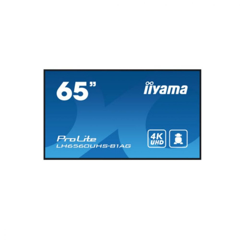IIYAMA LFD 64 5 dalle VA 24 7 4K 3840x2160 16 9 3xHDMI 2xUSB 1x