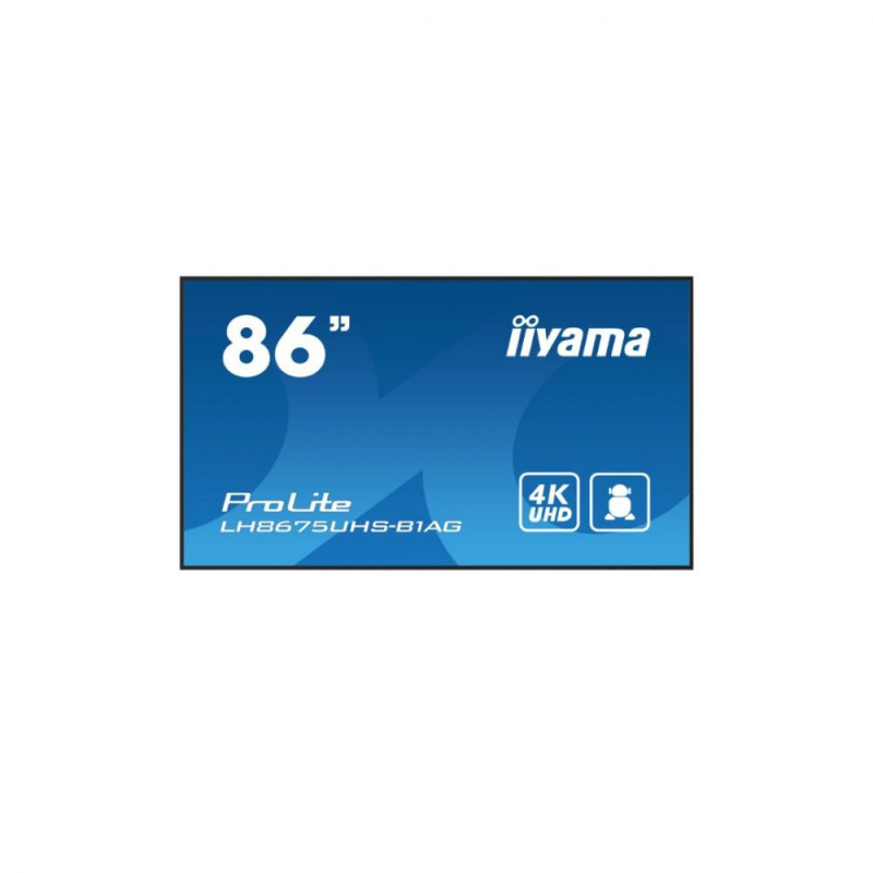 IIYAMA LFD 85 6 dalle IPS 24 7 3840x2160 16 9 60Hz 3xHDMI 1xDis
