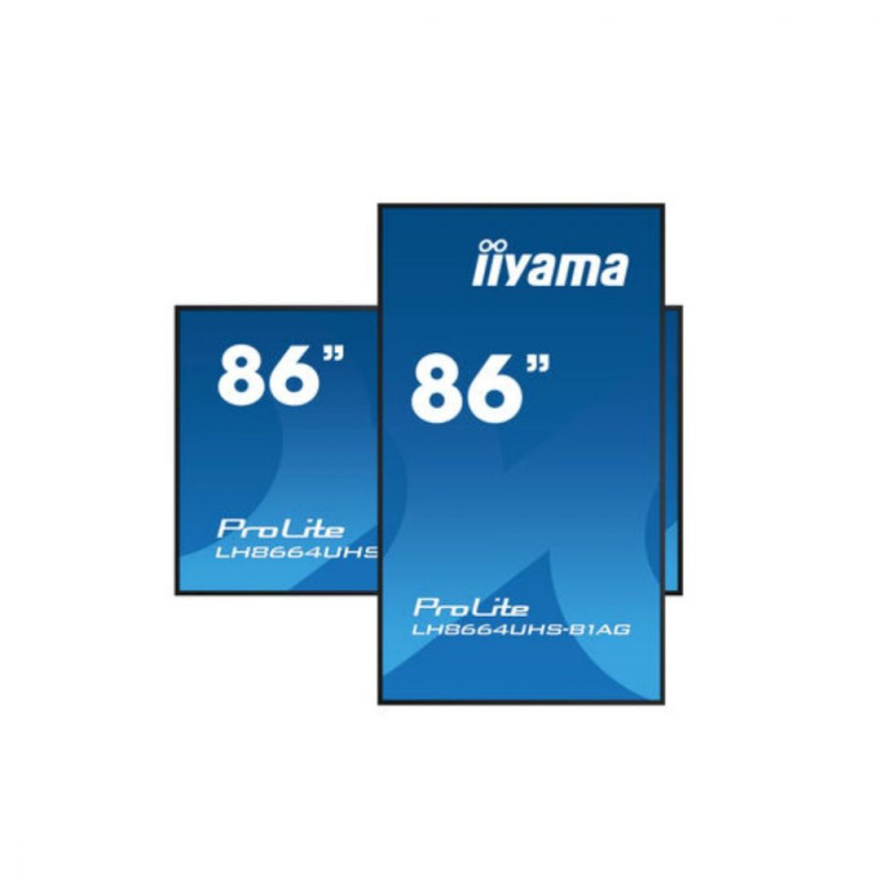 IIYAMA LFD 85 6 dalle IPS 24 7 3840x2160 16 9 60Hz 3xHDMI 2xUSB