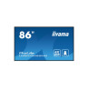 IIYAMA LFD 86 dalle IPS 24 7 3840x2160 1xDVI 1xVGA 3xHDMI 2xHP 