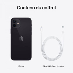 iPhone 12 64 Go Noir Reconditionné Grade A DAS tête 0 95 DAS c