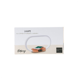 Lampe de chevet avec chargeur induction à 10W lumiosité réglab