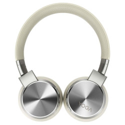 Lenovo Casque Yoga ANC Beige ss fil Suppression Active du bruit 