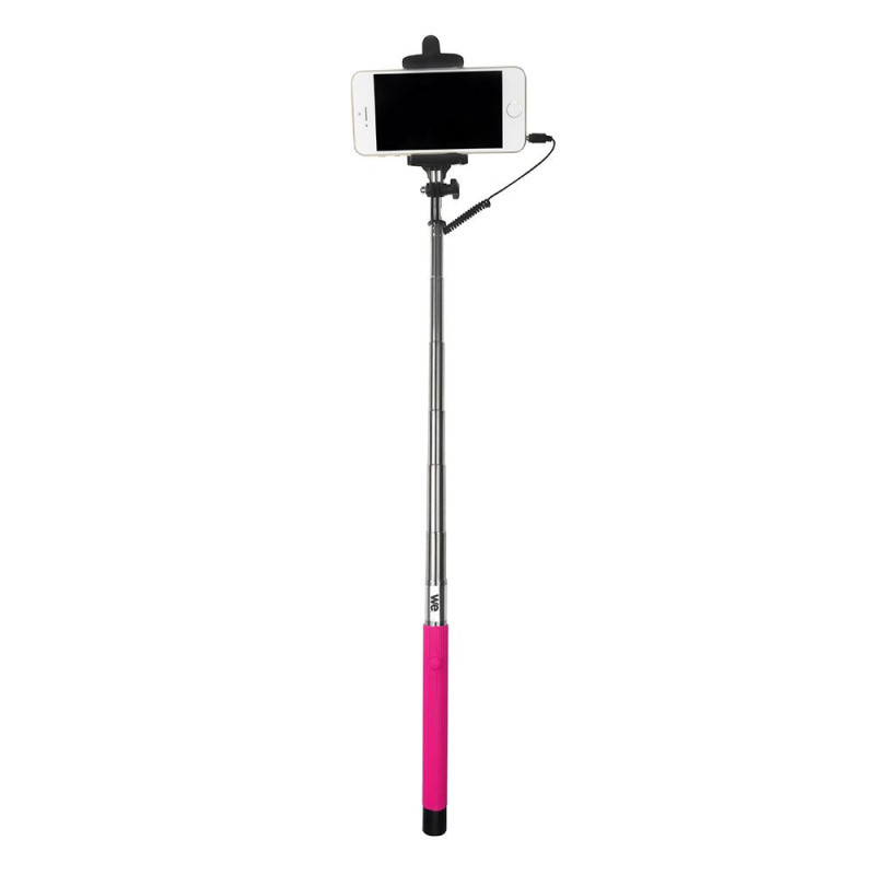  Bras Selfie fushia longueur 22 5 à 100 5cm compatible IOS 4 