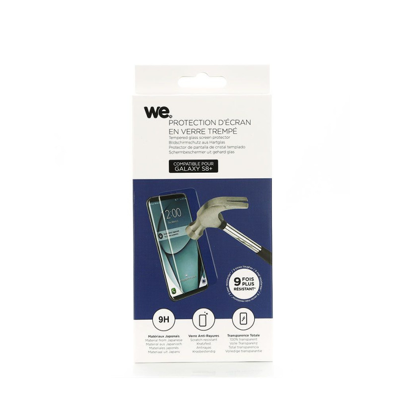 Protection d écran Galaxy S8 S9 Conception en verre trempé ant