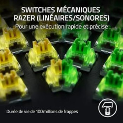 RAZER Clavier de jeu BlackWidow V4 Pro Mécanique Chroma RGB Swit