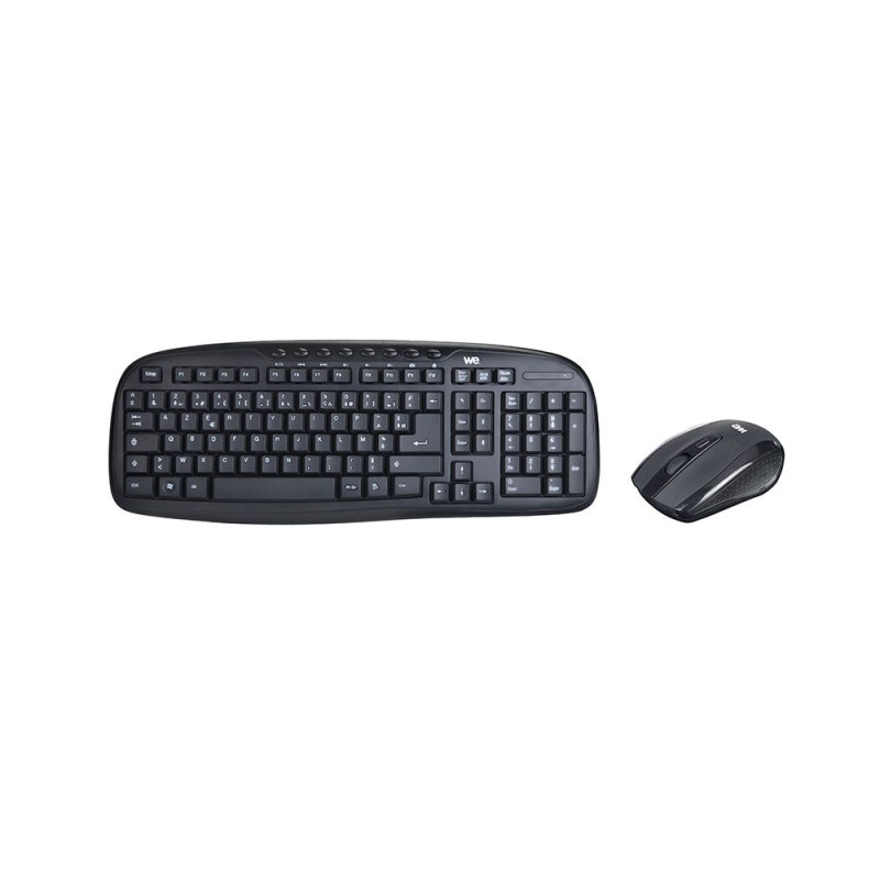 Bundle Clavier Souris Sans Fil WE 1600 DPI 8 touches multimé