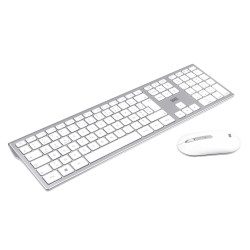 Bundle clavier souris WE sans fil connexion BT et 2 4Ghz aspect 