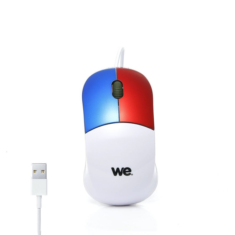 Souris enfant WE 2 boutons 1 molette petite taille couleurs c