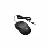 Souris filaire HP 100 Noire Forme galbee qui epouse la courbe n