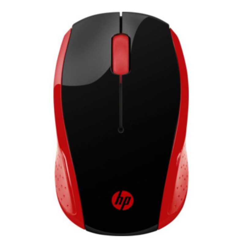 Souris sans fil HP 200 Rose imperat 1er prix forme galbée fiab