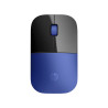 Souris sans fil HP Z3700 Bleue fonctionne sur une large gamme de