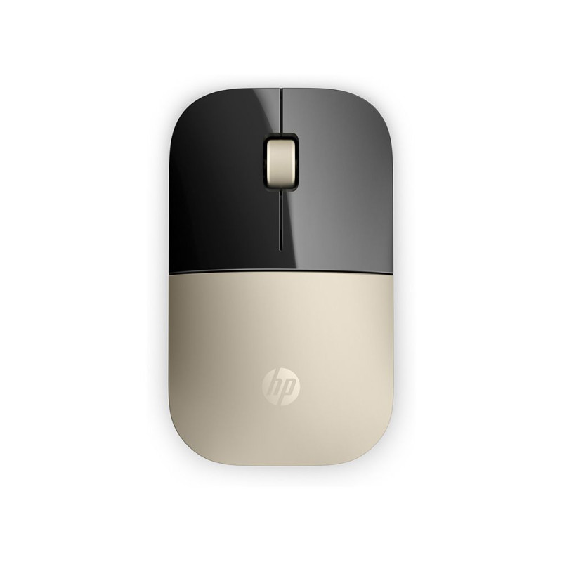 Souris sans fil HP Z3700 Or fonctionne sur une large gamme de su