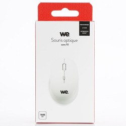 Souris sans fil optique WE Nano Dongle USB connexion 2 4 GHz