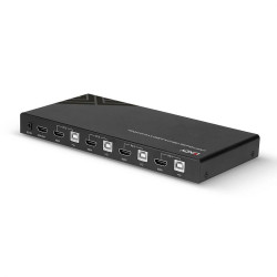 Switch KVM HDMI 4K60 USB 2 0 Audio 4 ports