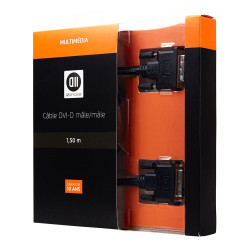 Câble DVI DVI mâle mâle 1...