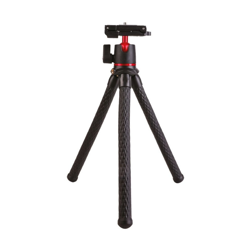 Trepied flexible WE avec sup tél Rotule universelle à 360 détac