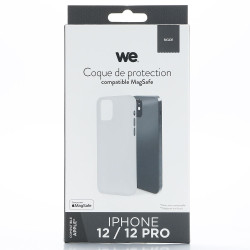 WE Coque de protection MAGSAFE IPHONE 12 12 PRO Blanc Compati