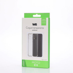 WE Coque de protection TPU MOTOROLA E13 Transparent Anti chocs