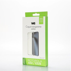 WE Coque de protection TPU MOTOROLA E32 Transparent Anti chocs 
