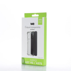 WE Coque de protection TPU OPPO A57 4G A57S Transparent Anti 