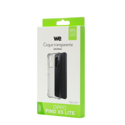 WE Coque de protection TPU OPPO FIND X5 LITE Transparent Anti c