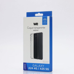 WE Coque de protection TPU SAMSUNG GALAXY A24 4G A25 5G Transp
