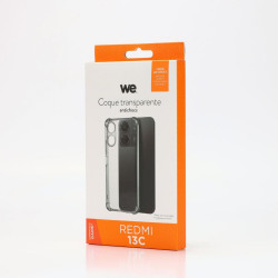 WE Coque de protection TPU XIAOMI REDMI 13C Transparent Anti ch