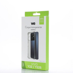 WE Coque de protection VIVO Y22 Y22S Transparent Anti chocs 