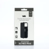 WE Etui folio AIMANTE APPLE IPHONE 16 PRO MAX Noir fermeture m