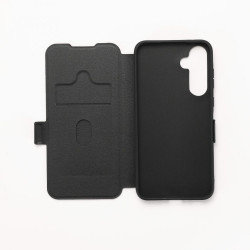 WE Etui folio AIMANTE SAMSUNG GALAXY A35 5G Noir fermeture mag