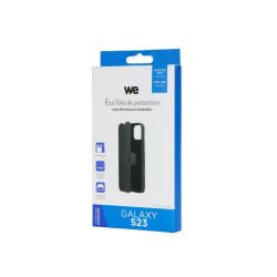 WE Etui folio AIMANTE SAMSUNG GALAXY S23 Noir fermeture magnét