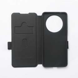 WE Etui folio AIMANTE XIAOMI REDMI A3 Noir fermeture magnétiqu