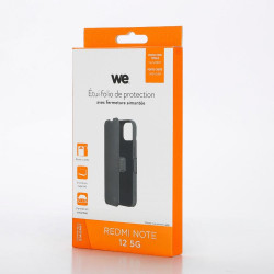 WE Etui folio AIMANTE XIAOMI REDMI NOTE 12 5G Noir fermeture m