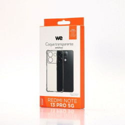 WE Etui folio AIMANTE XIAOMI REDMI NOTE 13 Noir fermeture magn