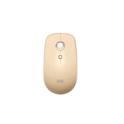 WE POP Pack clavier souris sans fil coloris Beige Crème Con