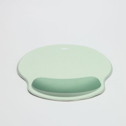 WE POP Tapis de souris avec repose poignet bi color Bleu matièr