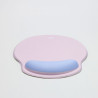 WE POP Tapis de souris avec repose poignet bi color Violet mati