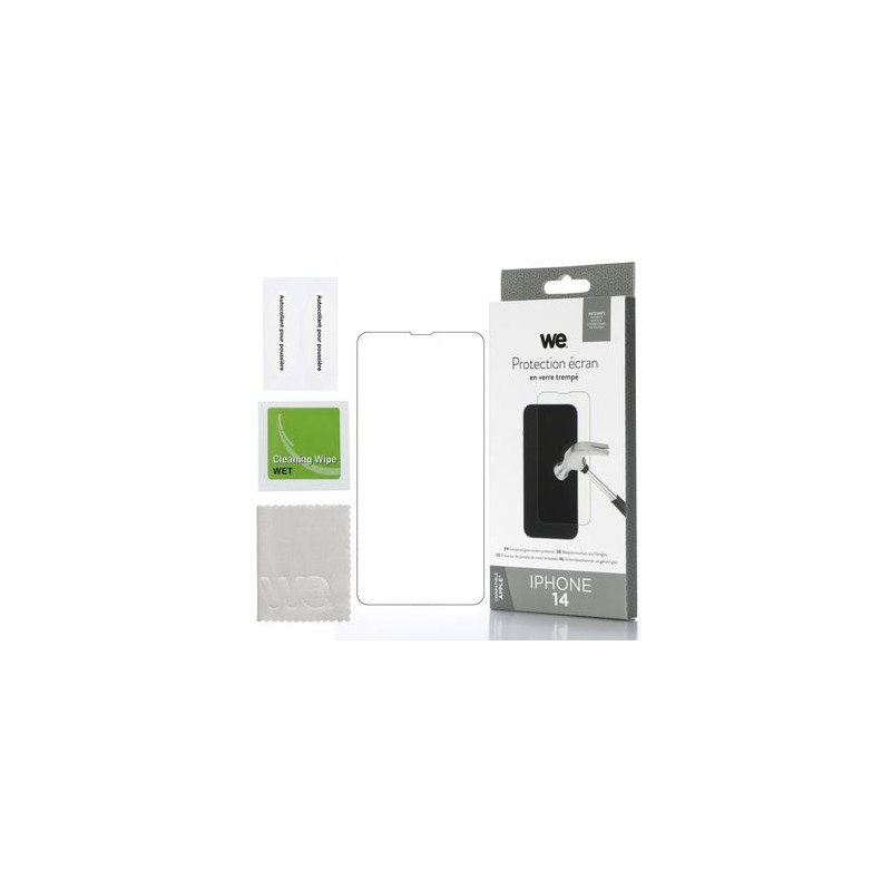 WE Verre trempé APPLE IPHONE 14 Protection écran anti rayures
